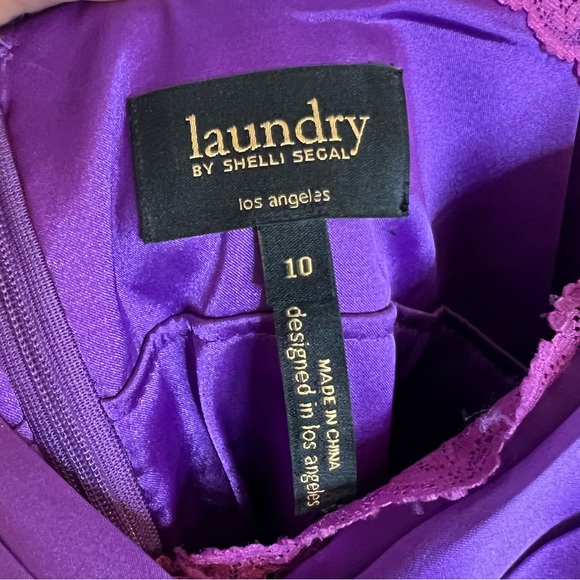 LAUNDRY by Shelli Segal Corset Party Dress. Size 10 - Picture 7 of 8